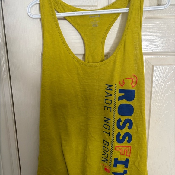 Reebok Yellow CrossFit Tank Top - Picture 1 of 5